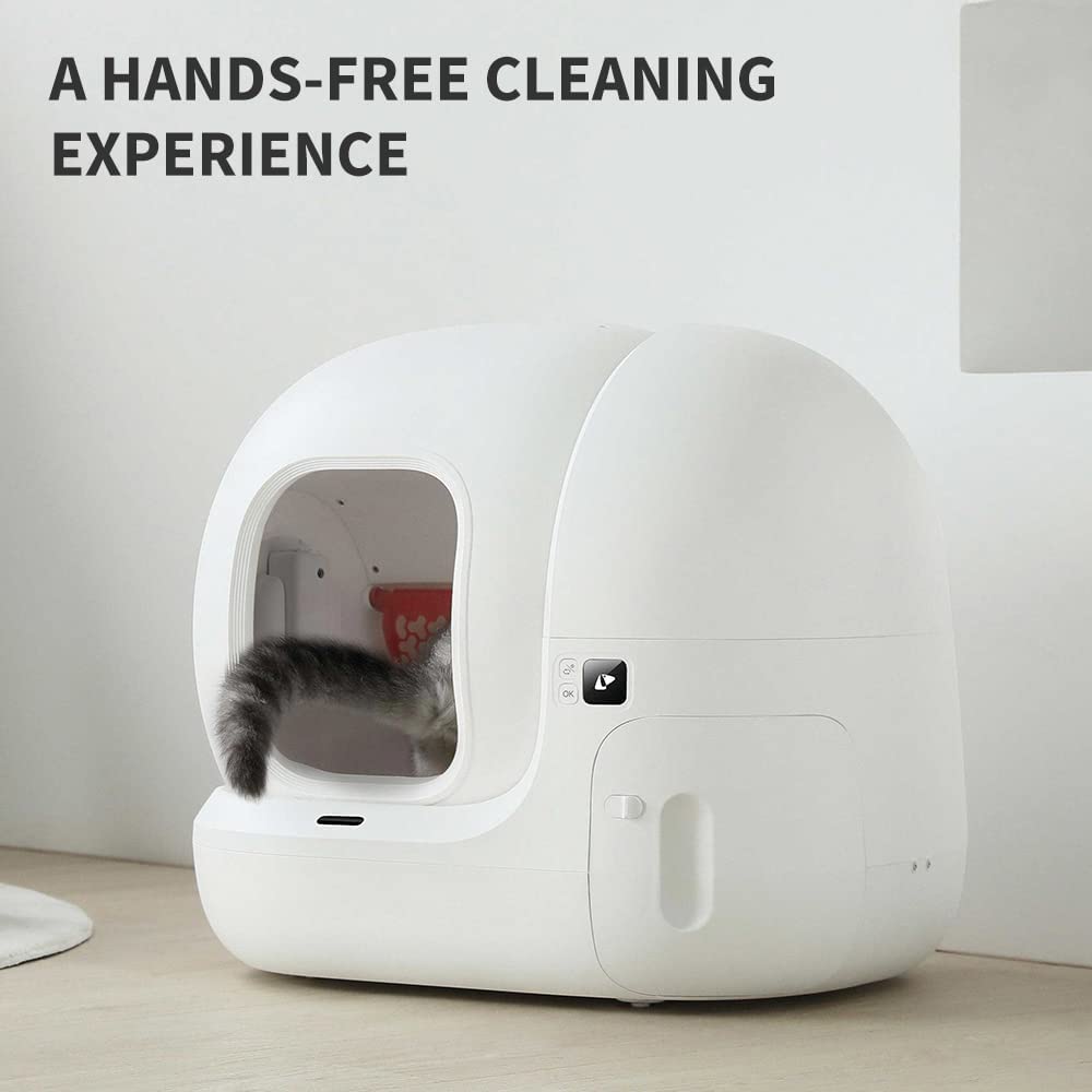 PETKIT New Version Pura Max Self-Cleaning Cat Litter Box with Large Capacity fr Multiple Cats, xSecure/Odor Removal/APP Control