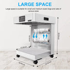 PGOT Fully Automatic Pet Hair Dryer for Small Medium Dog and Cat