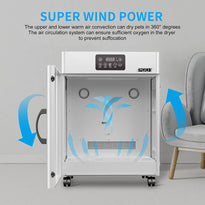 PGOT Fully Automatic Pet Hair Dryer for Small Medium Dog and Cat