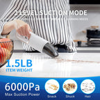Handheld Portable Car Vacuum with Powerful Suction for Home, Office, Car, Pet Hair