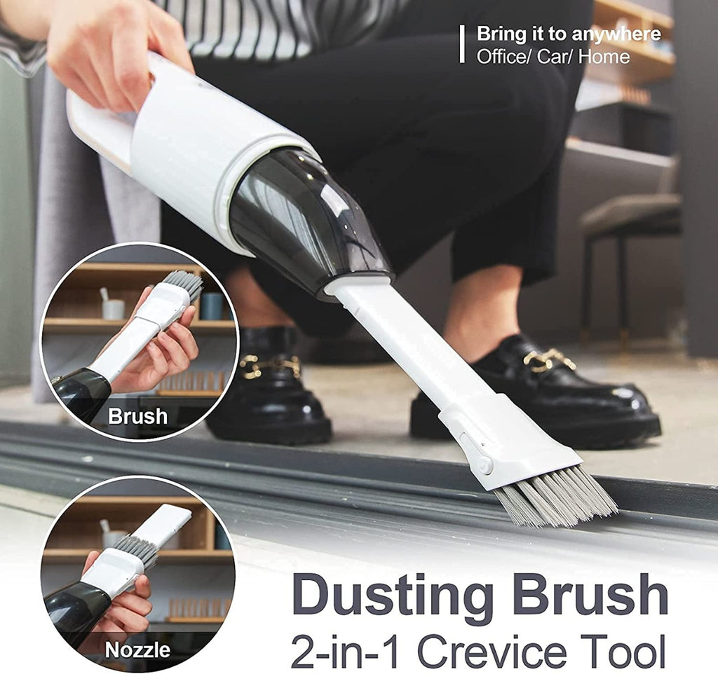 Handheld Portable Car Vacuum with Powerful Suction for Home, Office, Car, Pet Hair