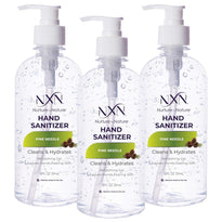NxN Beauty Advanced Hand Sanitizer Refreshing Gel, with 70% Alcohol, 36 Total FL OZ - 3 Pack of 12 OZ (354ml Each)