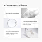 Pidan Extra Large Igloo Cat Dome Litter Box with Modern Minimalist Design