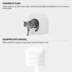 Pidan Extra Large Igloo Cat Dome Litter Box with Modern Minimalist Design