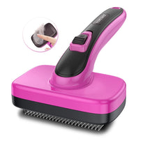YOPETAYU Self Cleaning Grooming Slicker Brush for Cats and Dogs