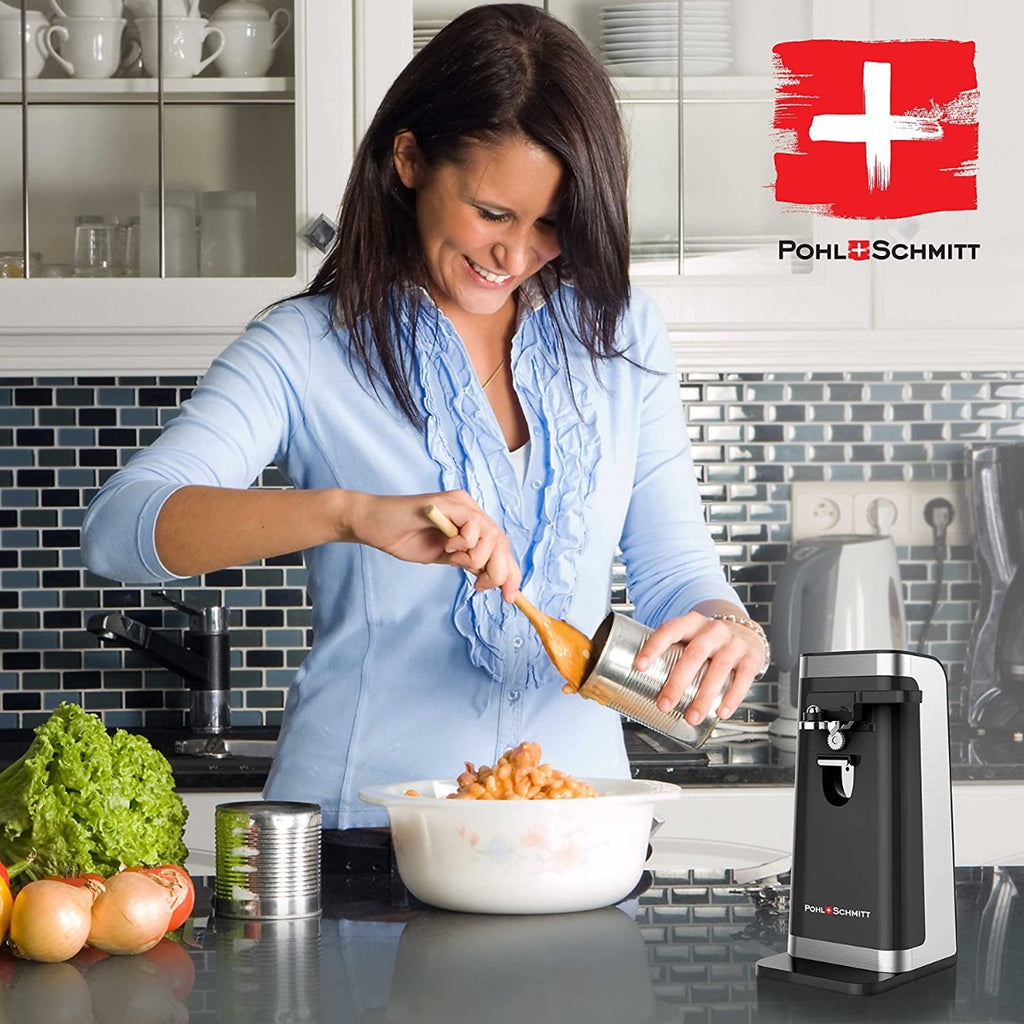POHL SCHMITT Electric Can Opener, Knife Sharpener and Bottle Opener