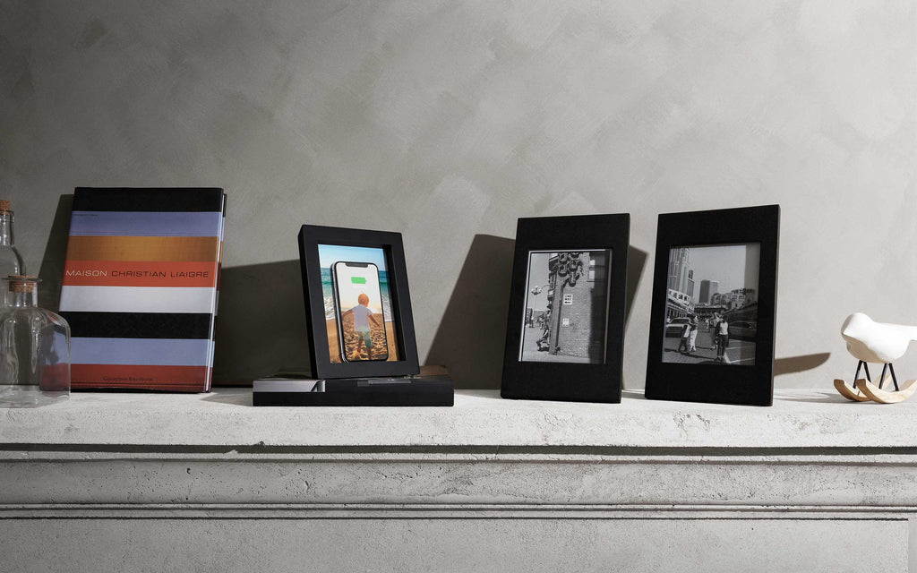 PowerPic A Wireless Charger Disguised As A Picture Frame