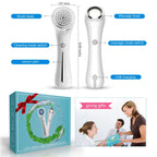 Facial Cleansing Brush with Dual Back Face Massage, 5 Different Brush Heads for Deep Cleansing, Gentle Exfoliating, Removing Blackhead and Massaging