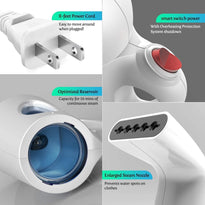 7-in-1 Home Steam Cleaner and Powerful Travel Steamer