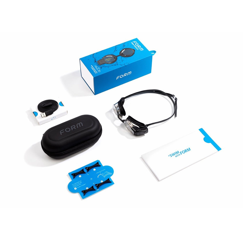 FORM Swim Goggles with a Smart Display