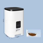 PUMPKII 4L Programmable Automatic Dog Feeder with Camera for Cats and Small Dogs