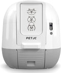 PETJC Automatic Self-Cleaning Cat Litter Box APP Control , Ozone Deodorization for Multiple Cats