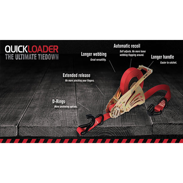 QuickLoader Retractable Tie-Down Strap