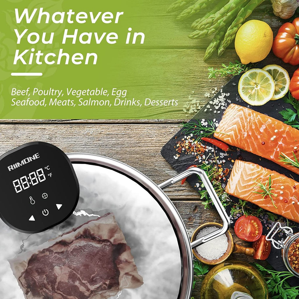 RIIMONE Sous Vide Precision Cooker Machine for Home Precise Cooking