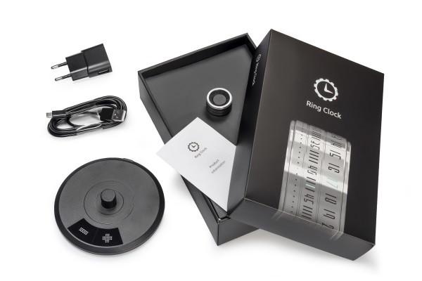 Ring Clock Native - Silver