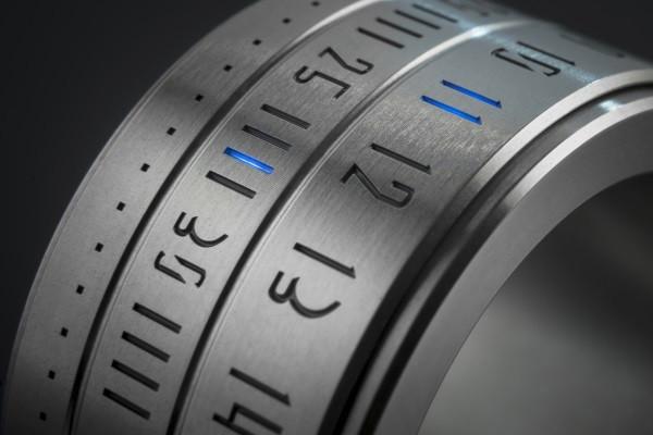 Ring Clock Native - Silver