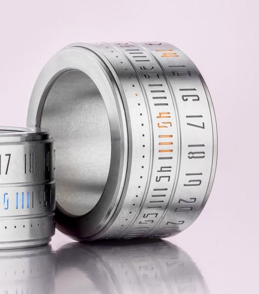 Ring Clock Native - Silver