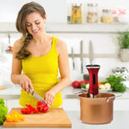 SAKI Sous Vide Stainless-Steel Cooker, 1100 Watts with Digital Display, Temperature and Timer for Cooking