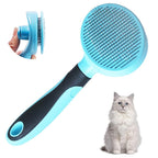 SDY IDUSE Dog & Cat Massage-Self Cleaning Brush for Shedding and Grooming