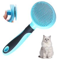 SDY IDUSE Dog & Cat Massage-Self Cleaning Brush for Shedding and Grooming
