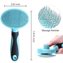 SDY IDUSE Dog & Cat Massage-Self Cleaning Brush for Shedding and Grooming