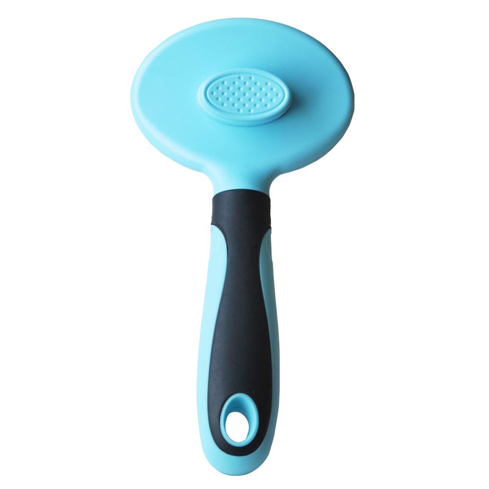 SDY IDUSE Dog & Cat Massage-Self Cleaning Brush for Shedding and Grooming