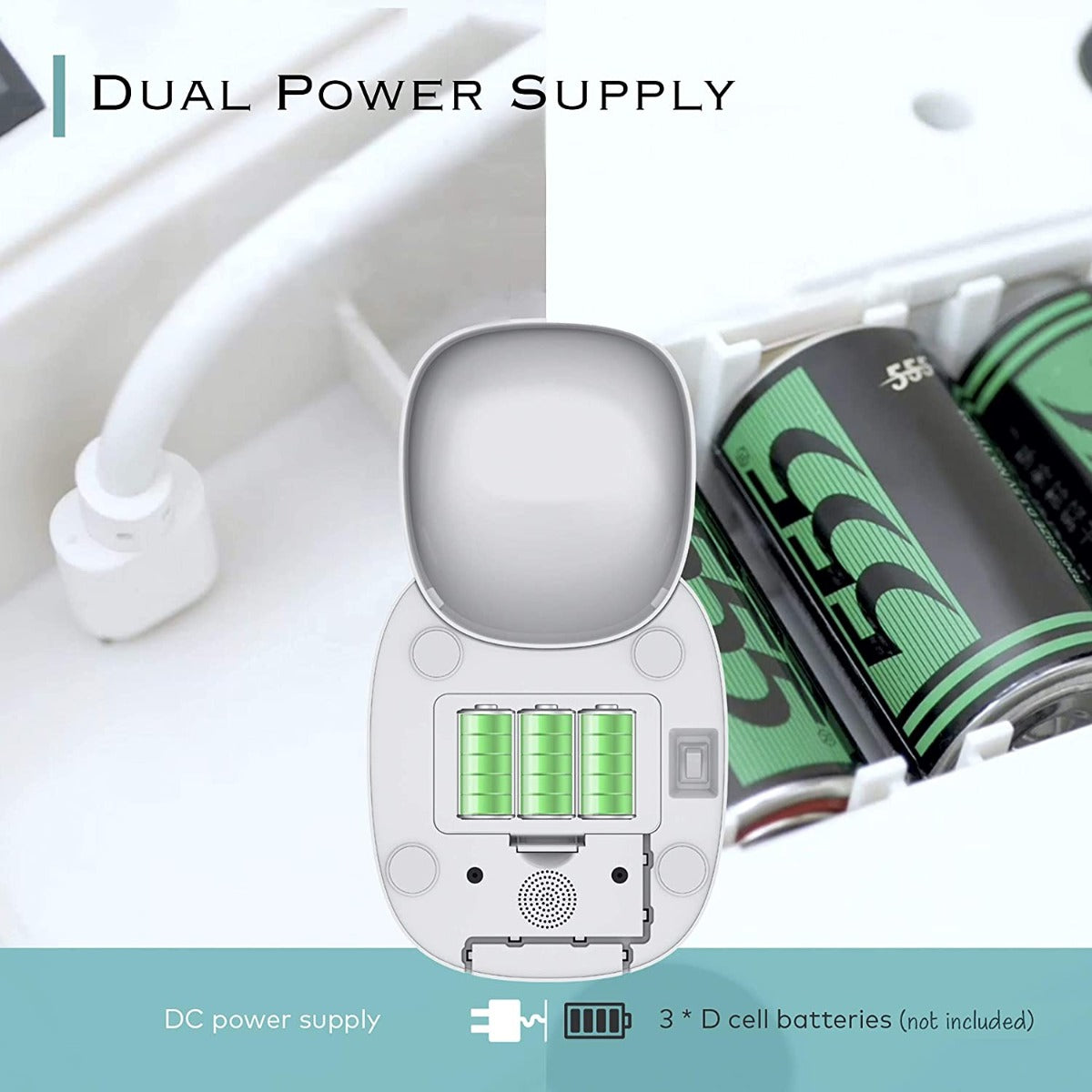 SEKOYA Automatic WiFi 6L Smart Pet Feeder with 1080p Camera, Auto + Manual Food Dispenser, iOS Android Compatible,  2.4GHz Wi-Fi Enabled,  Scheduled Feeding, Video Recording