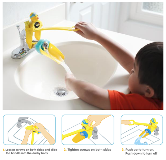 Aqueduck Single Handle Extender