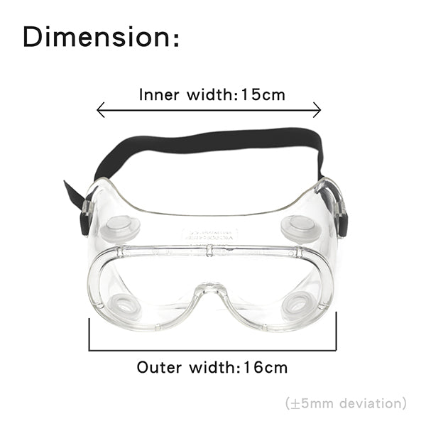 Protective Splash Anti-Fog Goggles