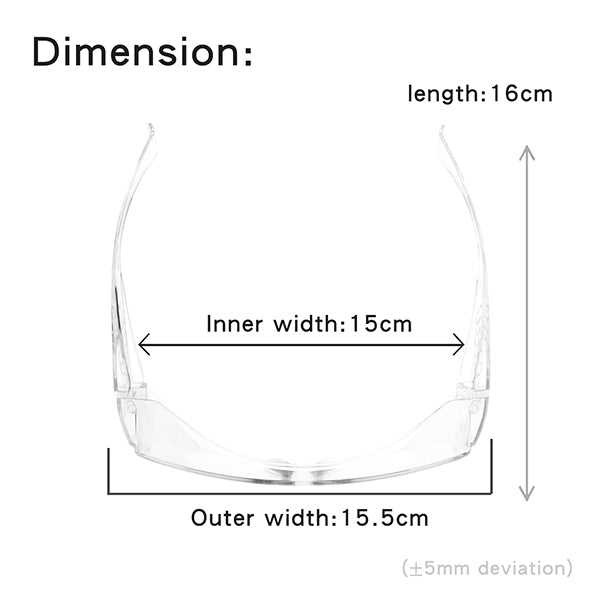 Protective Splash Eyewear Enhanced Version