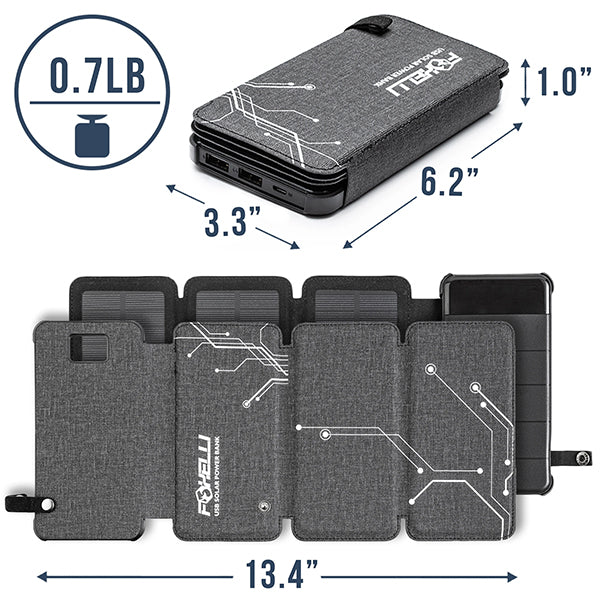 Solar Power Bank– 10000MAH