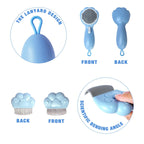 SLEILIN Self Cleaning Grooming Slicker Brush for Cats and Dogs
