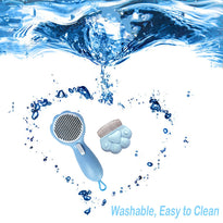 SLEILIN Self Cleaning Grooming Slicker Brush for Cats and Dogs