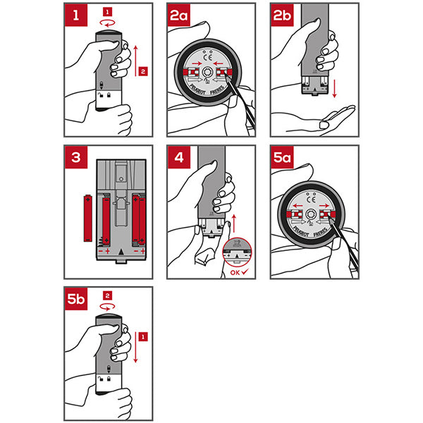 Electric Salt and Pepper Mills