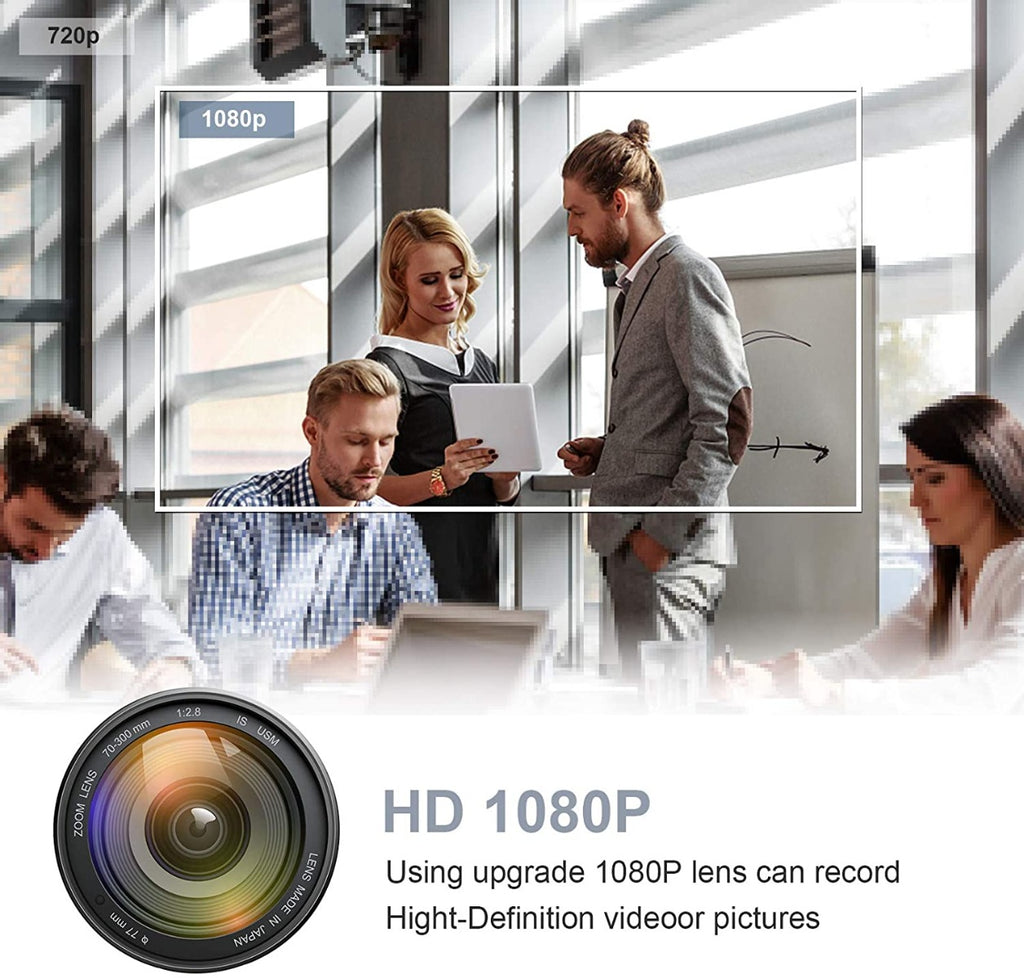 Spy Camera, Hidden Camera with 32GB SD Card, Mini Camera Pen with 1080P