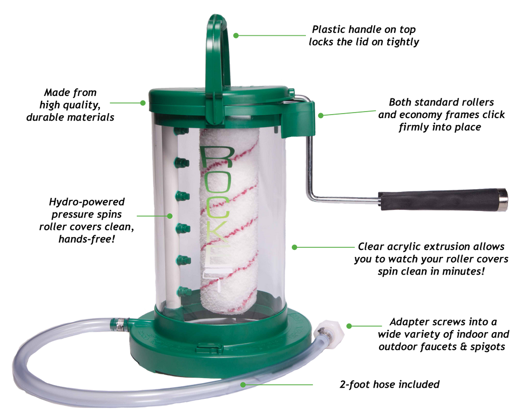 Rocket Painting Roller Cover Cleaner