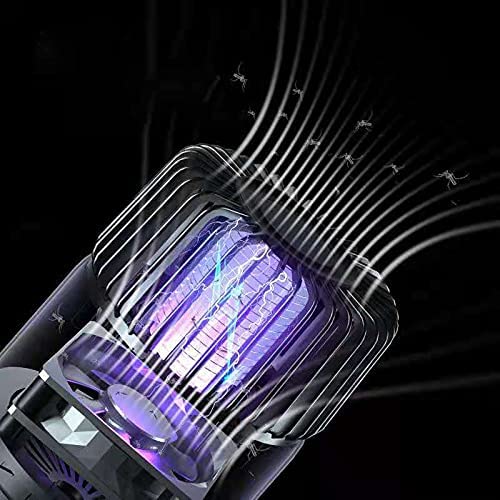 TAISHAN Insect Catcher & Killer for Bugs/Mosquito/Gnat /Moth/Fruit Flies with Nontoxic, Odorless Noiseless Powerful Efficient Light