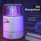 TAISHAN Insect Catcher & Killer for Bugs/Mosquito/Gnat /Moth/Fruit Flies with Nontoxic, Odorless Noiseless Powerful Efficient Light