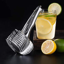 TANSOO Easy Tomato Slicer, Lemon Cutter & Fruit Tongs