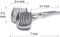 TANSOO Easy Tomato Slicer, Lemon Cutter & Fruit Tongs