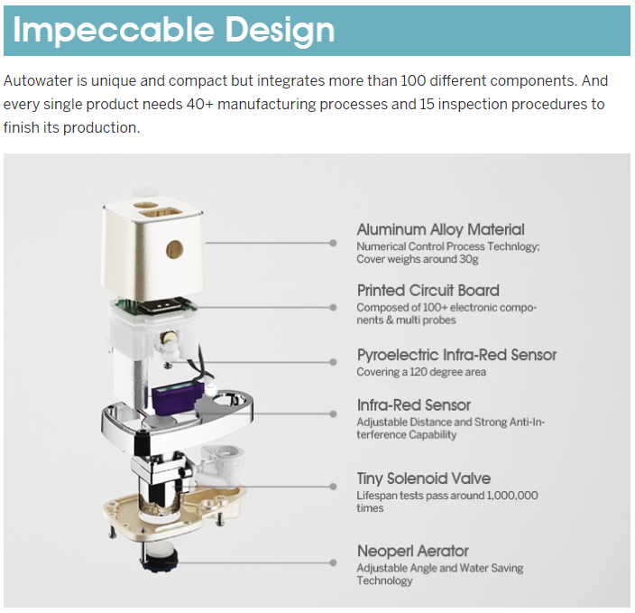 Techo Autowater - Motion Sensor Adapter