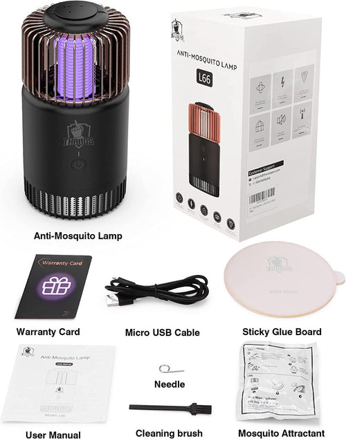 3 in 1 Thanos Indoor Bug, Fly, Mosquito Killer Lamp with UV Light