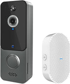 Towsen Video Doorbell Camera Wireless with Chime for Home Security