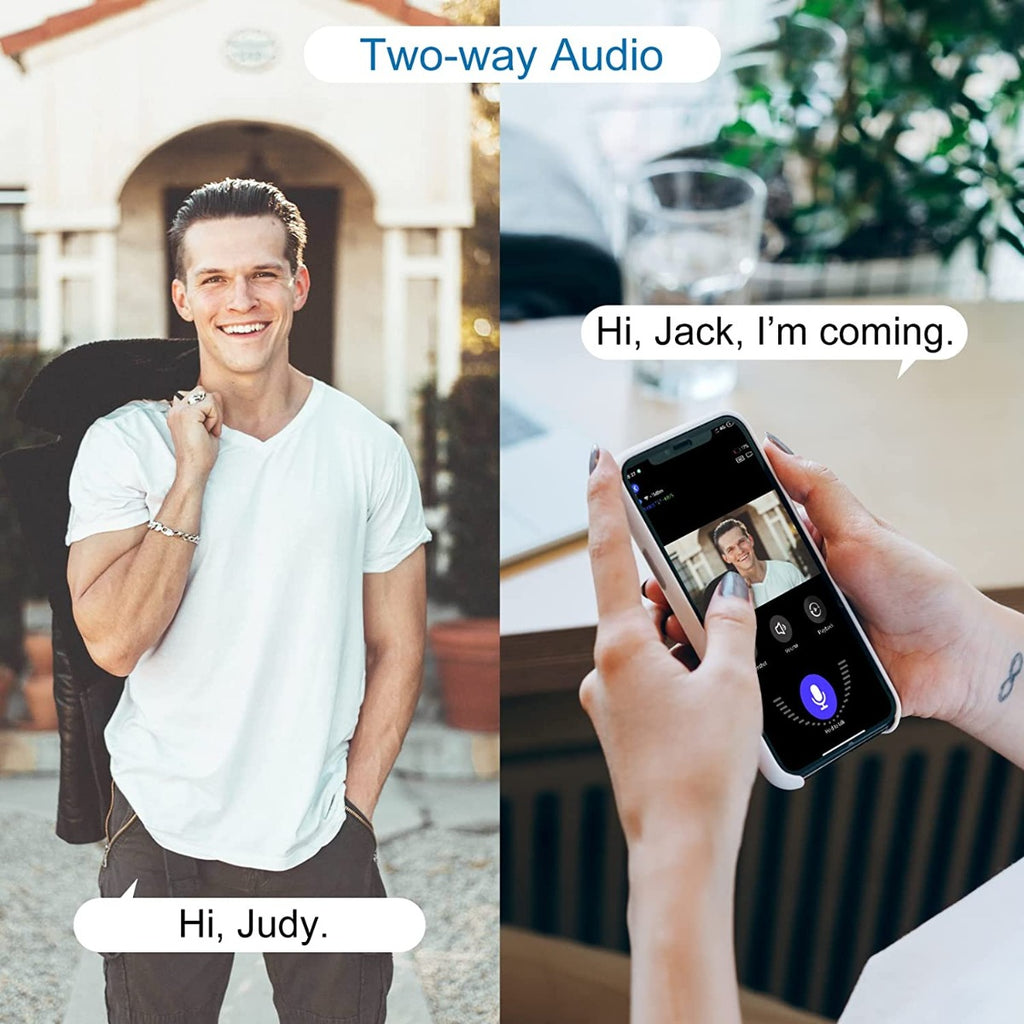 Towsen Video Doorbell Camera Wireless with Chime for Home Security