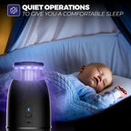 TRAPPED Insect Zapper Fly Traps Catcher for Mosquito, Fruit Flies, Gnat, Moth Flying Insect, Bugs with UV Light