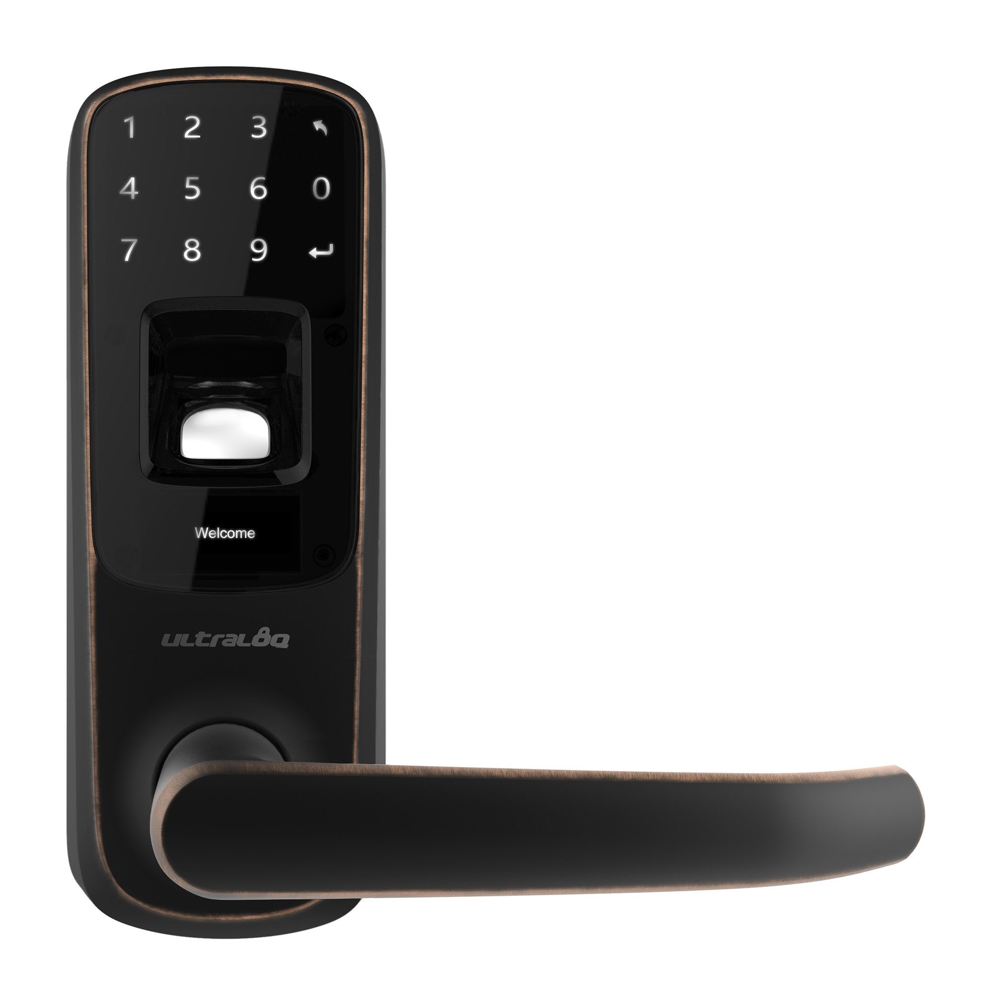Ultraloq Fingerprint and Touchscreen Lever Door Lock