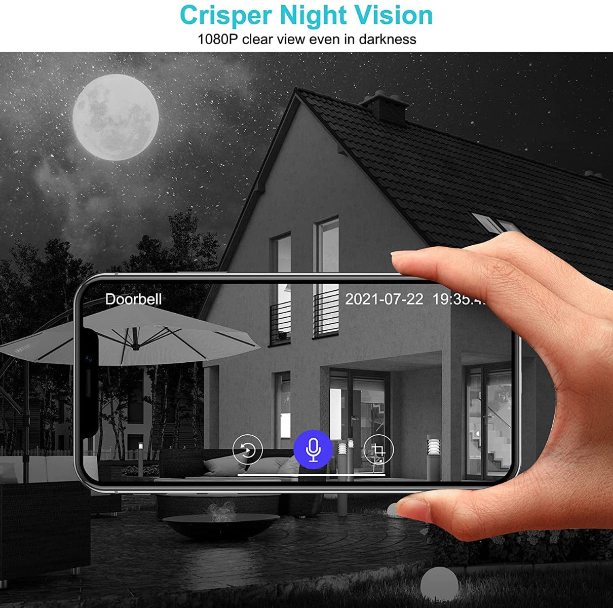 【2021 New】 Wireless Video Doorbell Camera - VANBAR