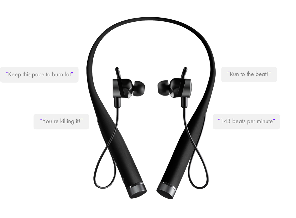 Vi Sense Wireless Headphones with on-Demand AI Personal Trainer