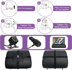 VEKOOTO, Baby Car Camera 4.3" HD Display with Night Vision, Car Seat Camera Monitor for with 120 Degrees Wide Clear View, Easily Observe The Baby's Move