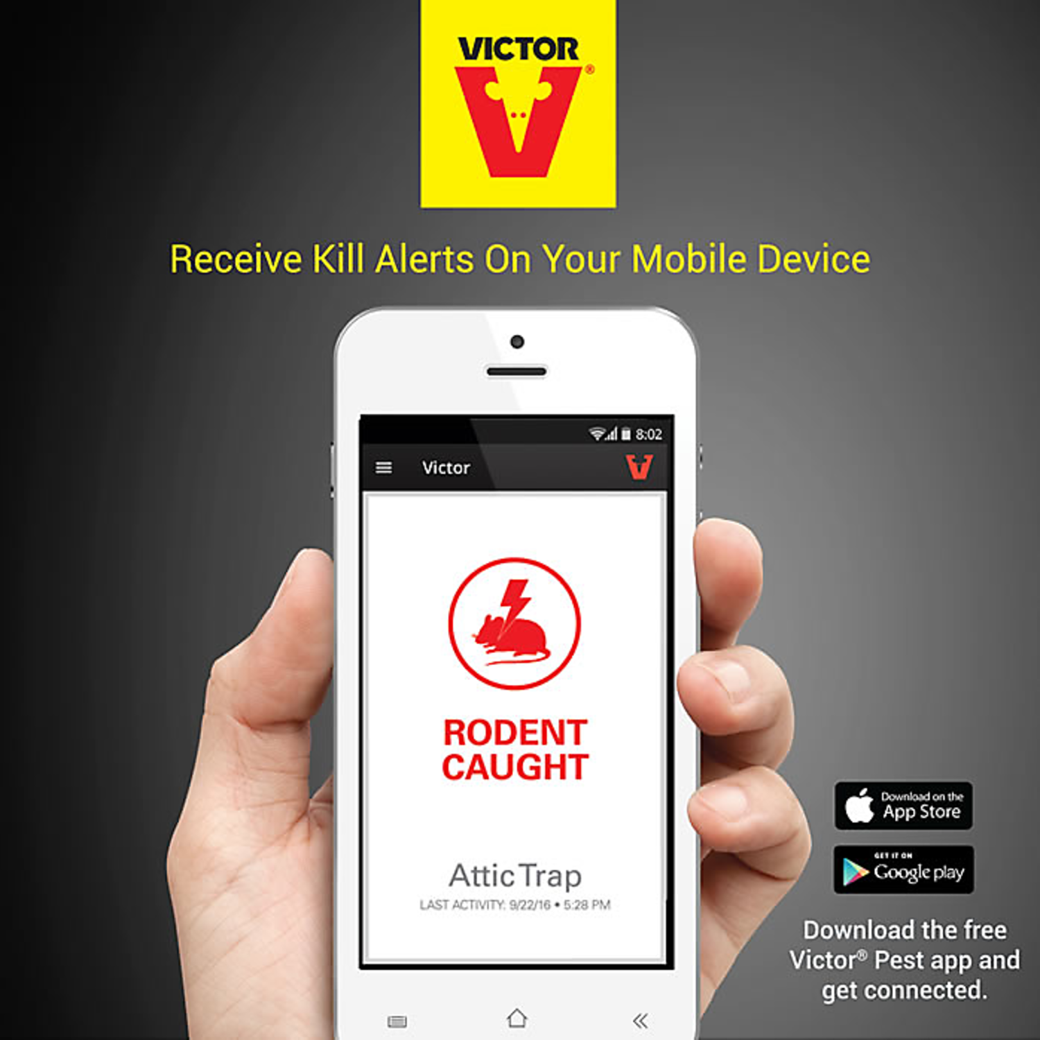 Victor Smart Kill Wi-Fi Enabled M1 Mouse Trap